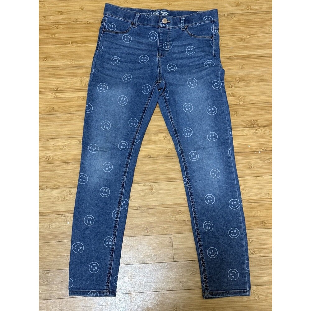 Wonder nation girls’ blue stretch denim jeggings size XXL (18)